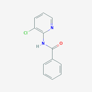 molecular formula C12H9ClN2O B8570667 N-(3-chloropyridin-2-yl)benzamide 