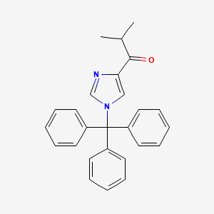 isopropyl(1-trityl-1H-imidazol-4-yl)ketone