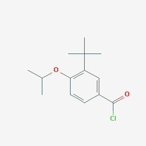 3-Tert-butyl-4-isopropyloxybenzoyl chloride