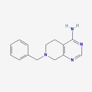 7-Benzyl-5,6,7,8-tetrahydropyrido[3,4-d]pyrimidin-4-amine