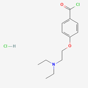 4-(2-Diethylaminoethoxy)benzoyl chloride hydrochloride