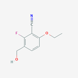 6-Ethoxy-3-hydroxymethyl-2-fluorobenzonitrile