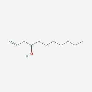 molecular formula C11H22O B8571312 1-Undecen-4-ol 