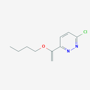 3-(1-Butoxyvinyl)-6-chloropyridazine
