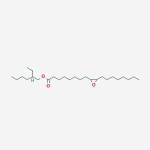 molecular formula C26H50O3 B085714 9,10-环氧十八烷酸，2-乙基己酯 CAS No. 141-38-8