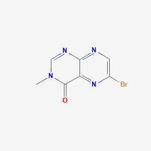 6-Bromo-3-methyl-pteridin-4-one