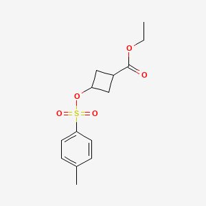Ethyl 3-(tosyloxy)cyclobutane-1-carboxylate