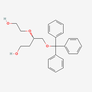 (S)-3-(2-hydroxyethoxy)-4-trityloxybutanol