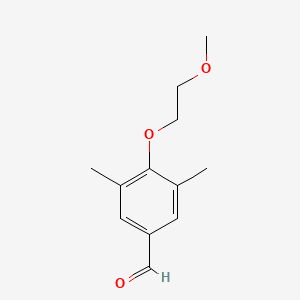 4-(2-Methoxy ethoxy)-3,5-dimethyl benzaldehyde