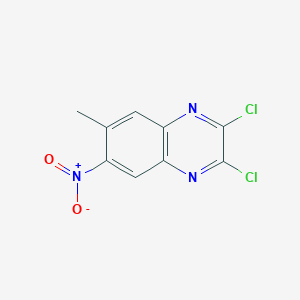 2,3-Dichloro-6-nitro-7-methylquinoxaline