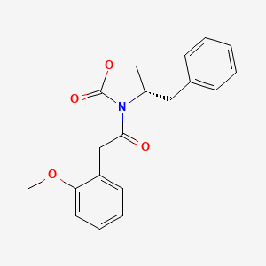 (4S)-4-benzyl-3-[2-(2-methoxyphenyl)acetyl]-oxazolidin-2-one