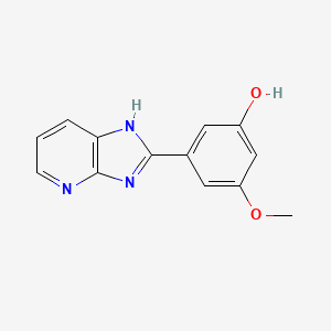 3-(1H-Imidazo[4,5-b]pyridin-2-yl)-5-methoxyphenol