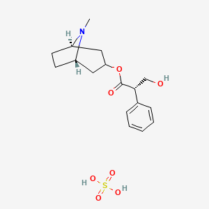 molecular formula C17H25NO7S B8571563 Hyoscyamine sulphate 