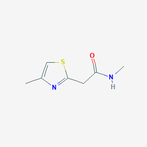 N-methyl-2-(4-methylthiazol-2-yl)acetamide