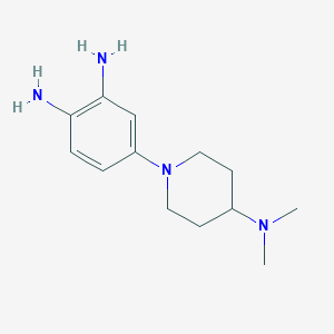 4-(4-Dimethylamino-piperidin-1-yl)benzene-1,2-diamine