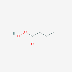 molecular formula C4H8O3 B085716 Butaneperoxoic Acid CAS No. 13122-71-9