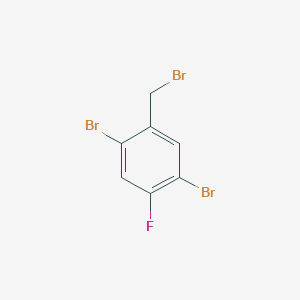2,5-Dibromo-4-fluorobenzyl bromide