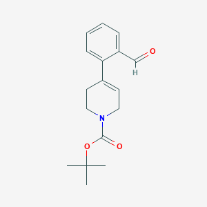 tert-butyl 4-(2-formylphenyl)-5,6-dihydropyridine-1(2H)-carboxylate