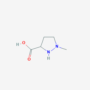 1-Methyl-3-pyrazolidinecarboxylic acid