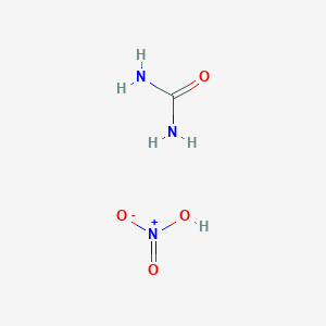 molecular formula CH5N3O4 B085717 Urea nitrate CAS No. 124-47-0