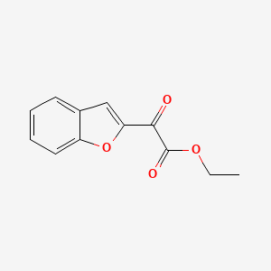 Ethyl 2-(benzofuran-2-yl)-2-oxoacetate