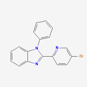 2-(5-bromopyridin-2-yl)-1-phenyl-1H-benzo[d]imidazole
