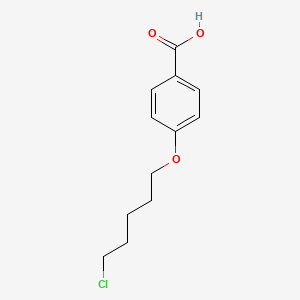4-((5-Chloropentyl)oxy)benzoic acid