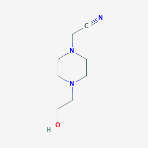 4-(Cyanomethyl)piperazine-1-ethanol