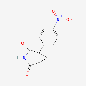 1-(4-Nitrophenyl)-3-azabicyclo[3.1.0]hexane-2,4-dione
