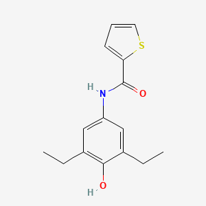N-(3,5-Diethyl-4-hydroxyphenyl)thiophene-2-carboxamide