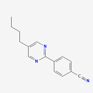 4-(5-Butyl-2-pyrimidinyl)benzonitrile