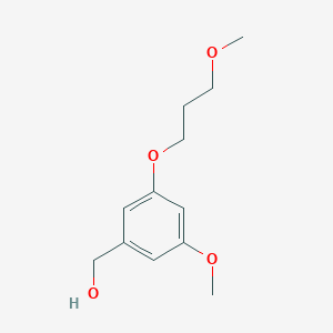 [3-Methoxy-5-(3-methoxypropoxy)phenyl]methanol