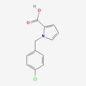 1-(4-chlorobenzyl)-1H-pyrrole-2-carboxylic acid