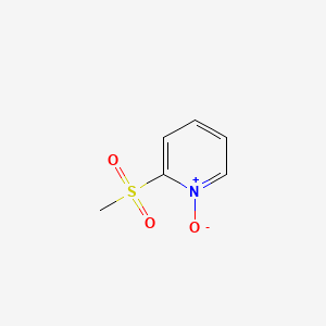 Pyridine, 2-(methylsulfonyl)-, 1-oxide
