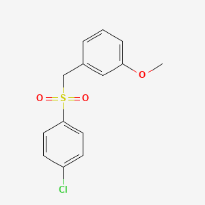 1-(4-Chlorophenylsulfonylmethyl)-3-methoxybenzene