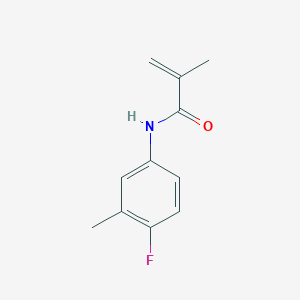 N-(4-Fluoro-3-methylphenyl)-2-methylprop-2-enamide