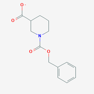 1,3-Piperidinedicarboxylic acid, 1-(phenylmethyl) ester