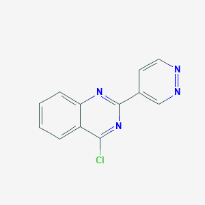 4-Chloro-2-(pyridazin-4-yl)quinazoline