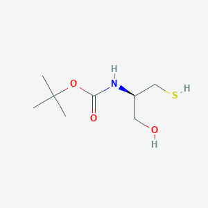 molecular formula C8H17NO3S B8572473 Boc-Cysteinol 