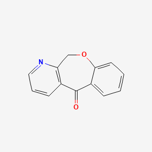 molecular formula C13H9NO2 B8572703 Benzo[6,7]oxepino[3,4-b]pyridin-5(11H)-one 