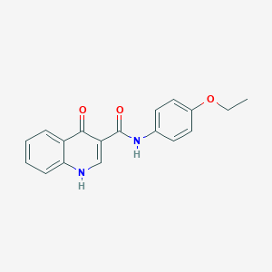 4-hydroxy-N-(4-ethoxyphenyl)-3-quinoline-carboxamide