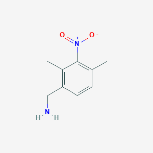 3-Nitro-2,4-dimethyl-benzylamine