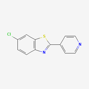 2-(4-Pyridinyl)-6-chlorobenzothiazole