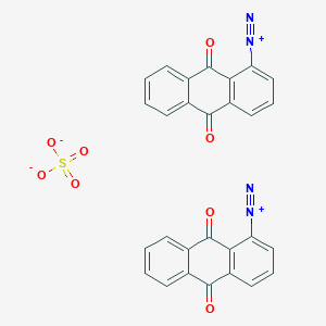 Bis(9,10-dioxo-9,10-dihydroanthracene-1-diazonium) sulfate