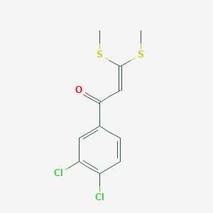 1-(3,4-Dichlorophenyl)-3,3-bis(methylthio)prop-2-en-1-one