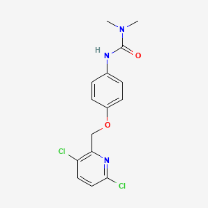 N'-{4-[(3,6-Dichloropyridin-2-yl)methoxy]phenyl}-N,N-dimethylurea