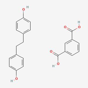 1,2-Bis(4-hydroxyphenyl)ethane isophthalate