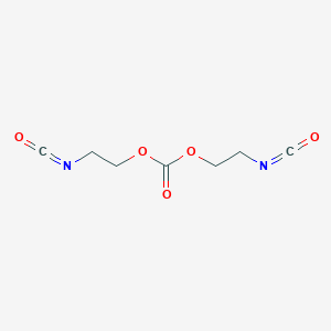 molecular formula C7H8N2O5 B085734 bis(2-isocyanatoethyl) carbonate CAS No. 13025-29-1