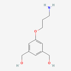 1-(3-Amino-propyloxy)-3,5-bis-(hydroxymethyl)-benzene