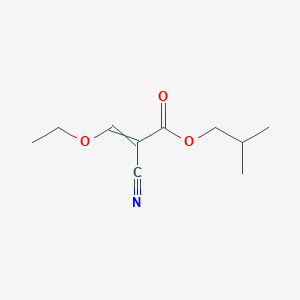 2-Methylpropyl 2-cyano-3-ethoxyprop-2-enoate